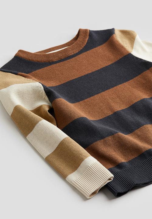 H&M - Cotton jumper - brown multi