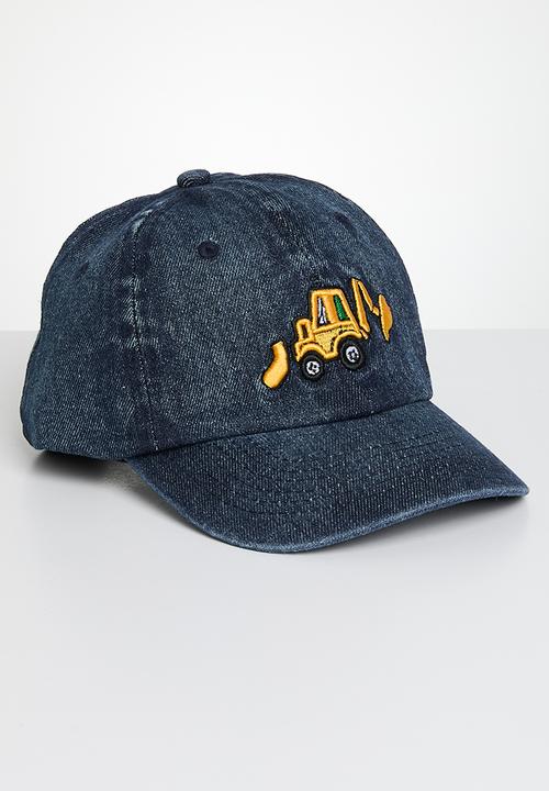 Pop Candy - Printed cap-dark blue