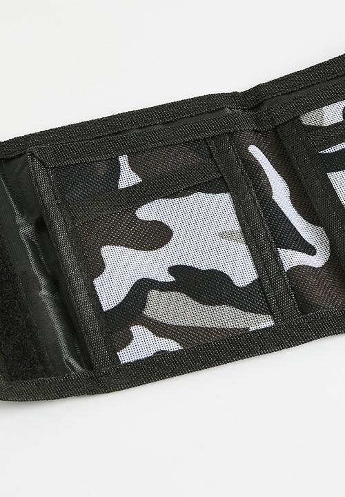 Pop Candy - Camo velcro wallet - grey