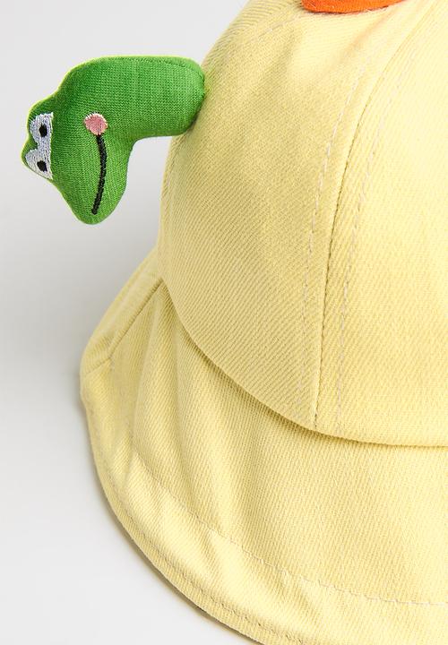 Pop Candy - Novelty bucket hat - yellow
