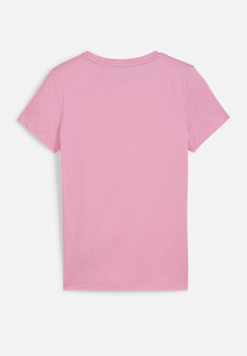 PUMA - Ess+ Logo Tee G - Mauved Out
