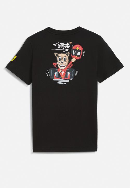 PUMA - Ferrari Dylan Tee - Puma Black