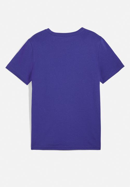 PUMA - Ess Logo Tee B - Lapis Lazuli