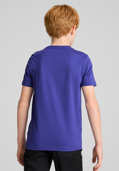 PUMA - Ess Logo Tee B - Lapis Lazuli