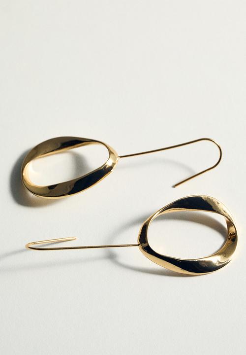 MANGO - Earrings jane - gold