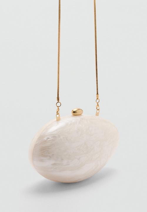 MANGO - Bag mona - light beige