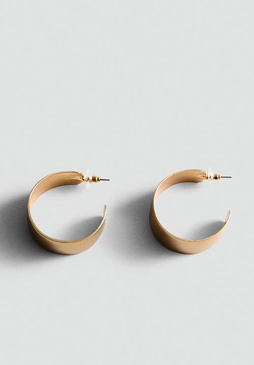 MANGO - Earrings robyn - gold