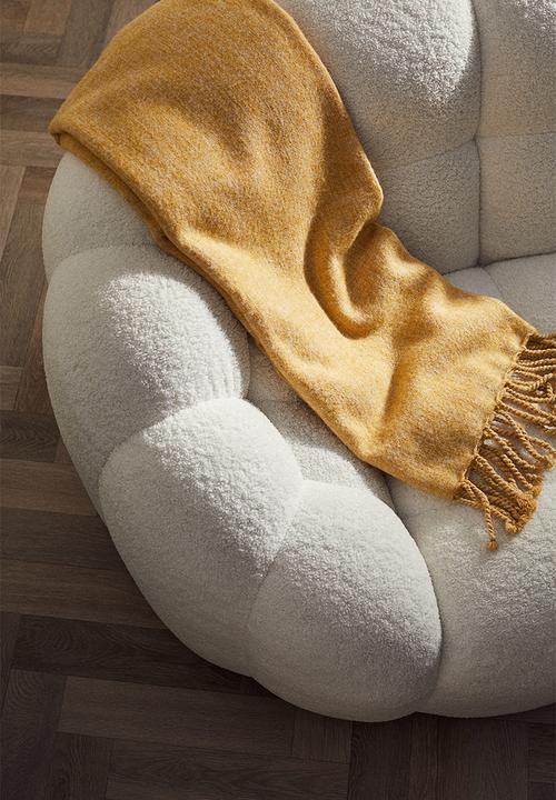 H&M - Wool-blend blanket - yellow