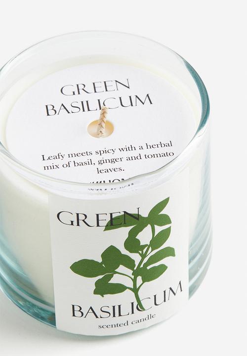H&M - Scented candle in glass holder - green