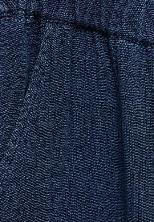 MANGO - Trousers Indie - Dark Blue