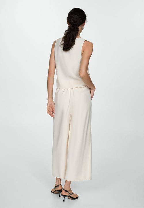 MANGO - Trousers Bosco-H - Light Beige