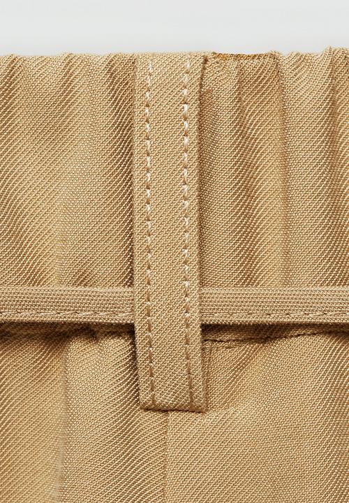 MANGO - Trousers Bosco-H - Medium Brown