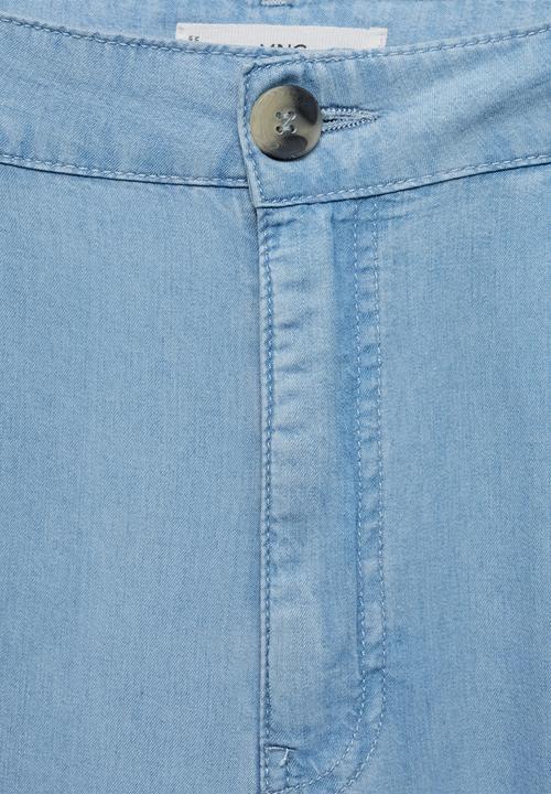 MANGO - Trousers Bianca - Open Blue