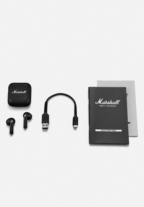 Marshall - Minor IV True Wireless Headphones - Black