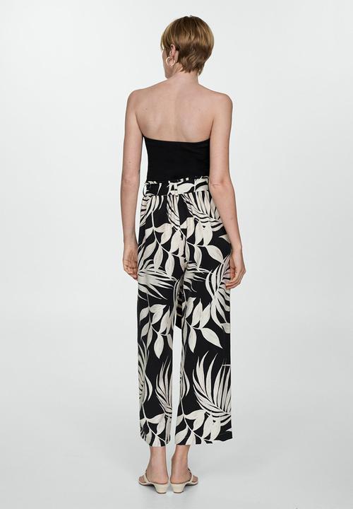 MANGO - Trousers Twist - Black