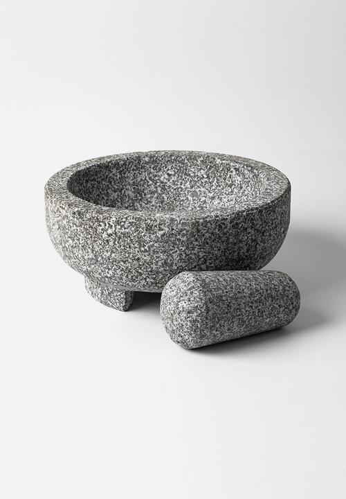 Humble & Mash - Humble & Mash Granite Mexican Pestle & Mortar - Grey