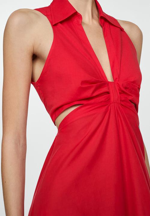 MANGO - Dress Capricor - Red