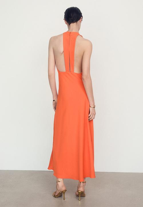 MANGO - Dress Bristol - Orange