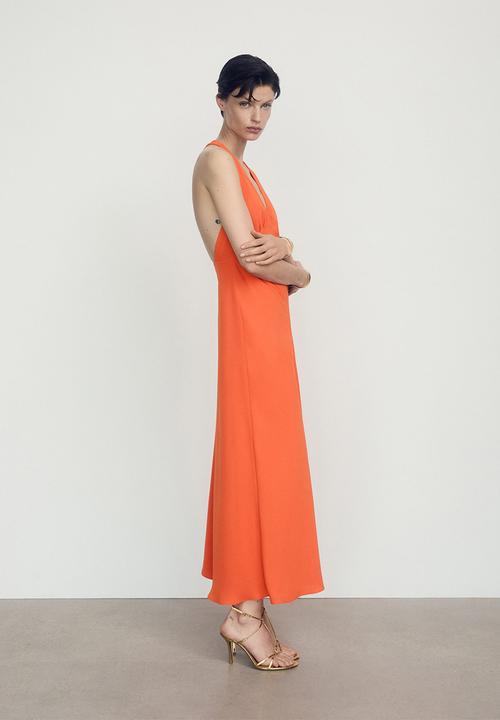 MANGO - Dress Bristol - Orange