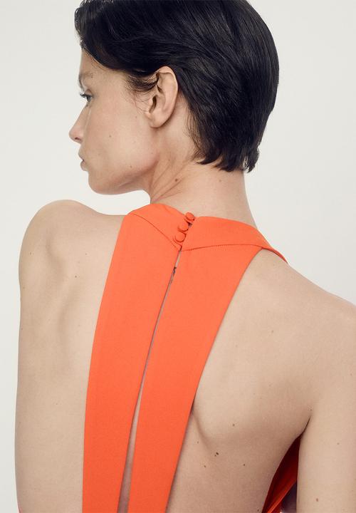 MANGO - Dress Bristol - Orange