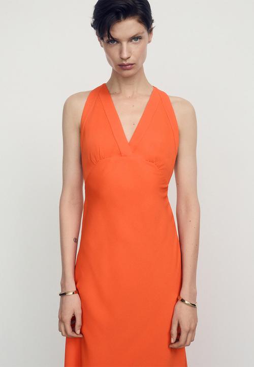 MANGO - Dress Bristol - Orange