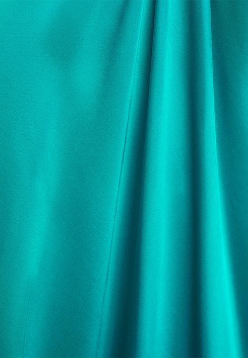 MANGO - Dress Aurora - Turquoise