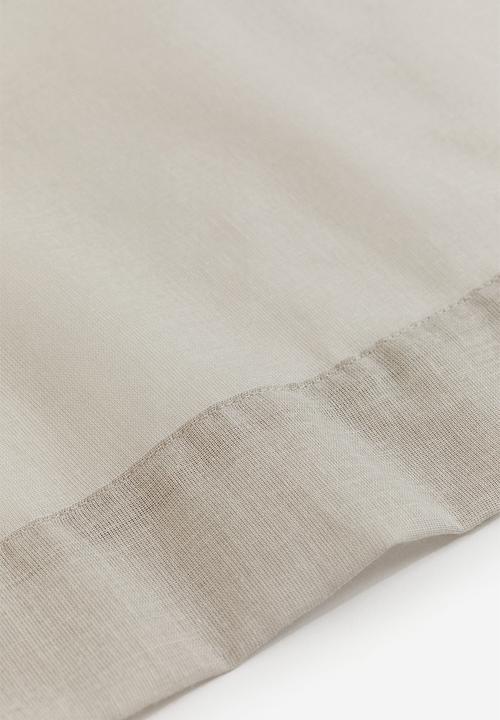 H&M - 2-Pack airy multiway curtains - light beige