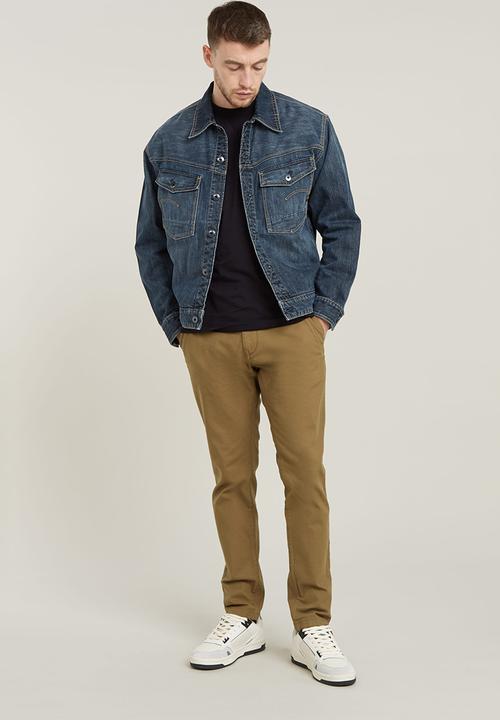 G-STAR - Bronson 2.0 Slim Chino - kangaroo