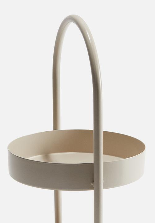 H&M - Two-tiered tray - light beige