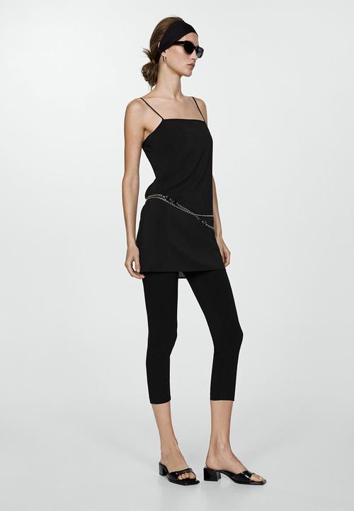 MANGO - Welt mule heel - black