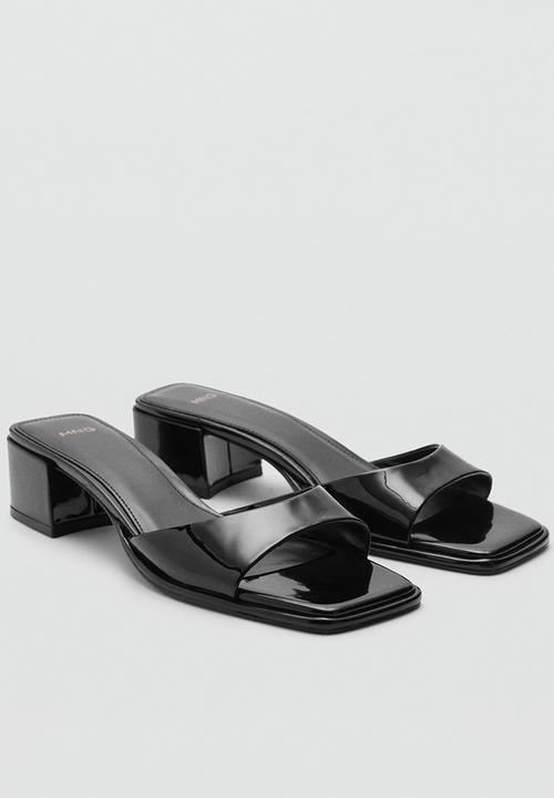 MANGO - Welt mule heel - black