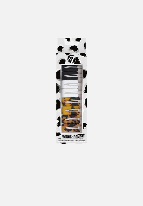 W7 Cosmetics - Creaseless Hair Clips - Monochrome