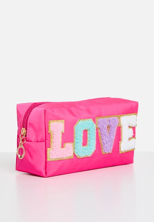 Pop Candy - Printed toiletry bag - pink