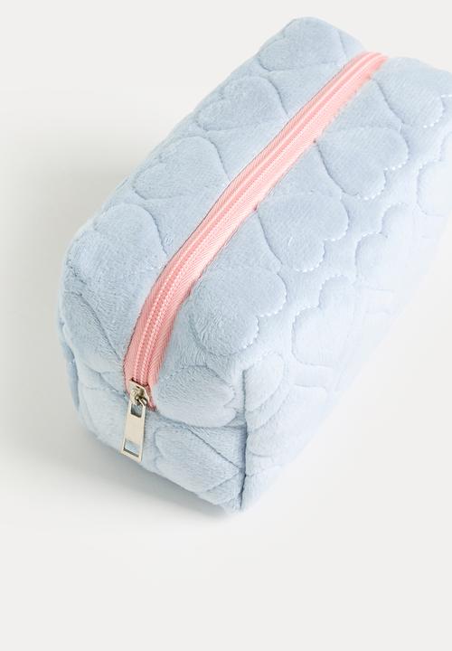 Pop Candy - Quilted toiletry bag - light blue