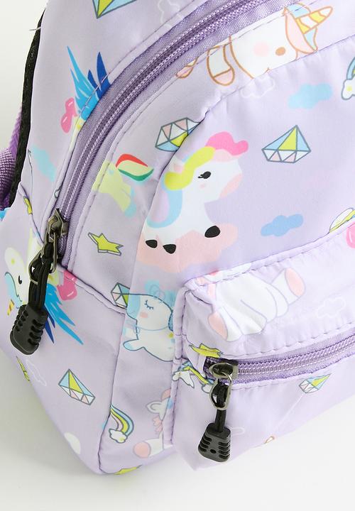Pop Candy - Printed bag pack - lilac