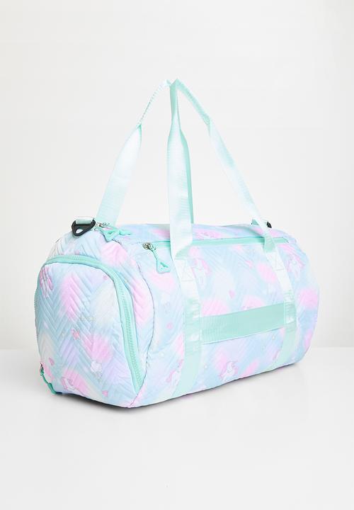 Pop Candy - Printed duffel bag - blue