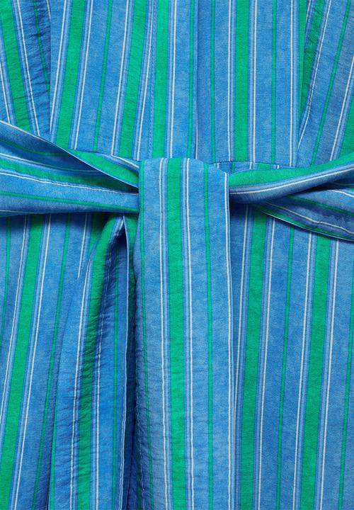 MANGO - One-Piece Suit Moraima - Medium Blue
