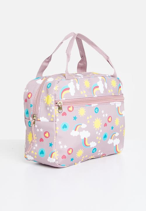 Pop Candy - 3 Piece printed back pack set - purple