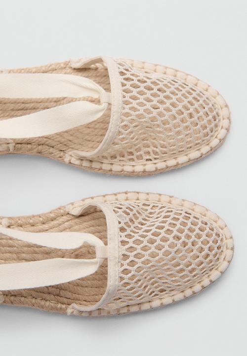 MANGO - Alberta espadrille - light beige