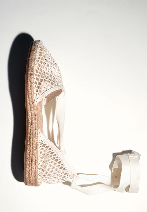 MANGO - Alberta espadrille - light beige