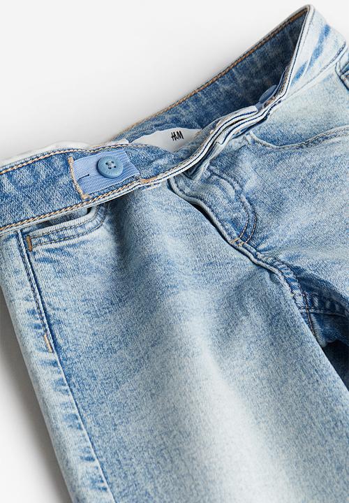 H&M - Superstretch wide leg jeans - blue