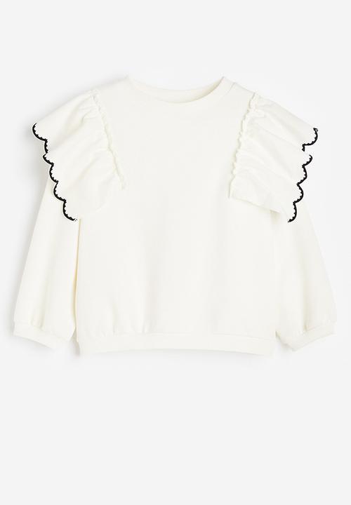 H&M - Sweatshirt - white,multi