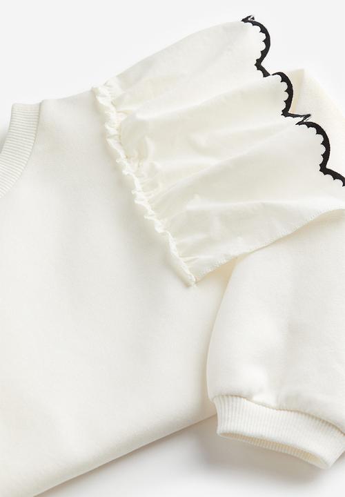 H&M - Sweatshirt - white,multi
