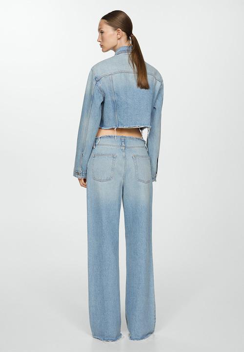 MANGO - Jacket Amaia - Open-Blue