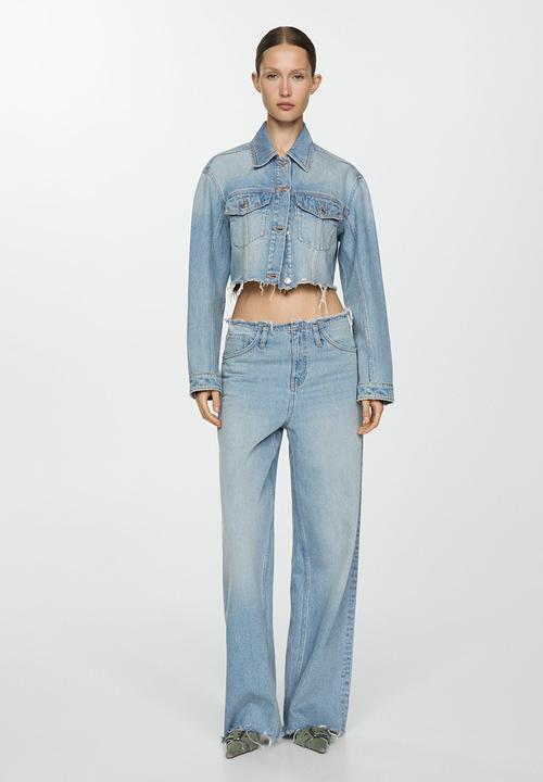 MANGO - Jacket Amaia - Open-Blue