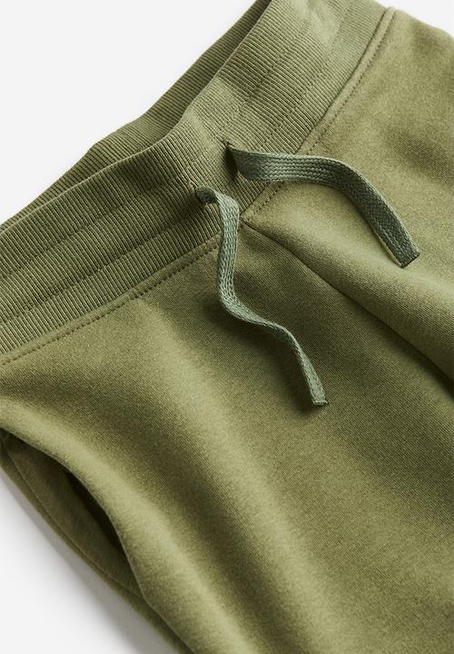 H&M - Brushed-inside joggers - green