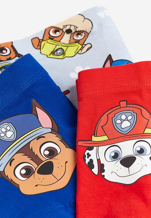 H&M - 5-Pack boxer shorts - bright blue/paw patrol