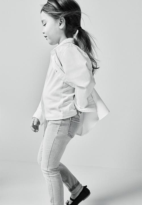 H&M - Denim jeggings - light denim blue