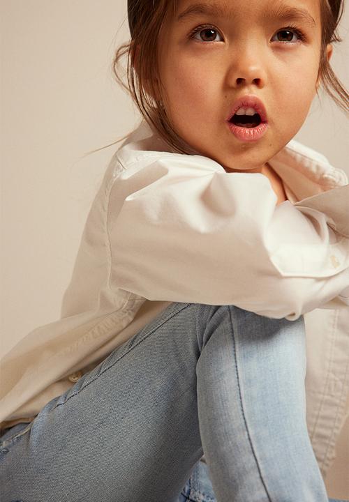 H&M - Denim jeggings - light denim blue