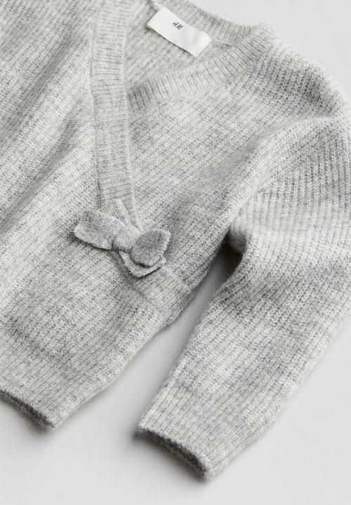 H&M - Wrapover jumper - grey
